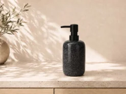 DOSIFICADOR CERAMICA BAÑO NEGRO