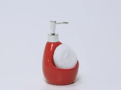 DOSIFICADOR COCINA DOLOMITE ROJO 11X11X17CM
