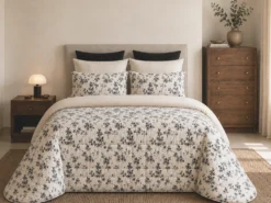 EDREDÓN ALMENDRO BEIGE