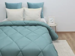 EDREDÓN BASIC TURQUESA LISO