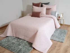 EDREDÓN INVIERNO LISS ROSA CLARO