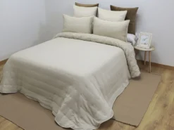 EDREDÓN VENECIA BORREGUILLO BEIGE