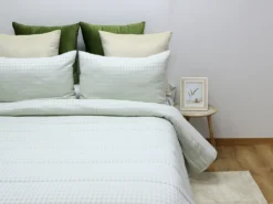 EDREDON VICHY VERDE