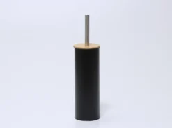ESCOBILLERO NEGRO TAPA BAMBU