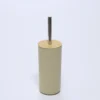 ESCOBILLERO PLASTICO BAMBU BEIGE