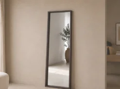 ESPEJO 150CM 40CM ANCHO NOGAL