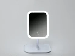 ESPEJO SOBREMESA LED BLANCO 31CM ALTO