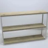 ESTANTERIA 3 ESTANTE METAL BLANCO 120X30X80CM