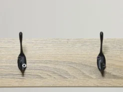 ESTANTERIA PERCHERO MDF-METAL 80X32X171CM