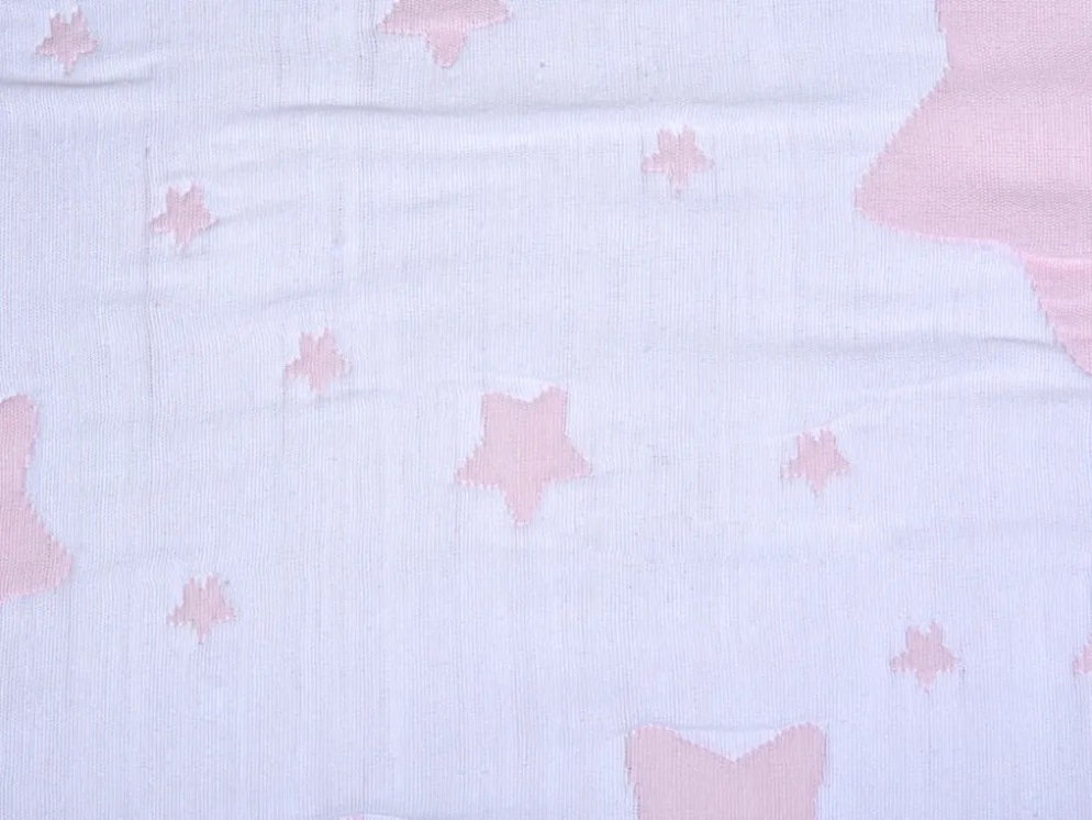 F.COJIN ESTRELLITAS 45X45 ROSA