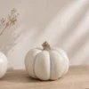 FIGURA CALABAZA 20X15 CREMA