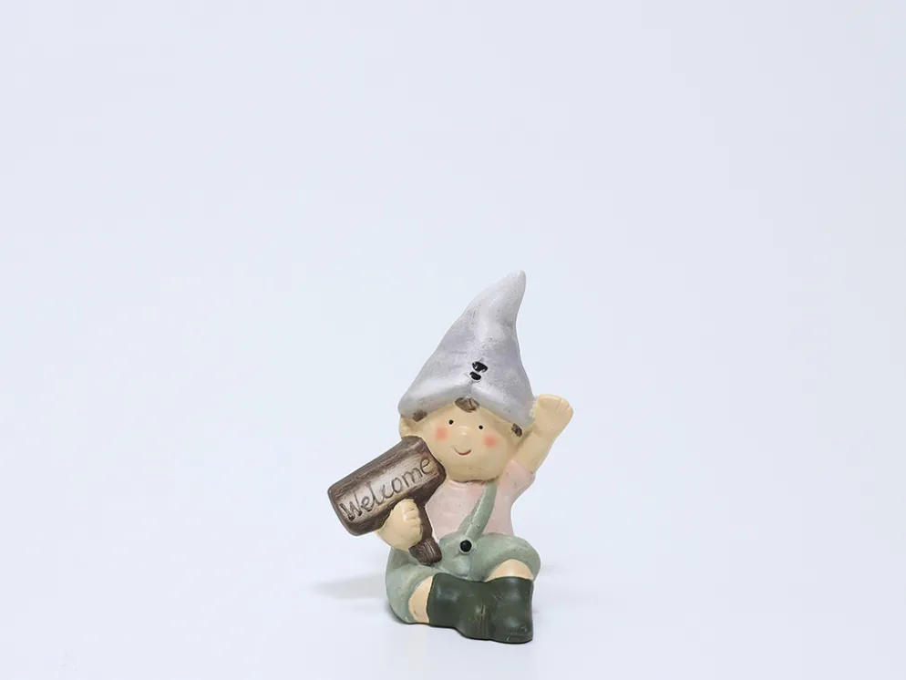 FIGURA ENANO BRAZO ARRIBA (12X16CM)