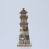FIGURA FARO FIELTRO RAYAS BEIGE 33 CM