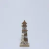 FIGURA FARO FIELTRO RAYAS BEIGE 22CM