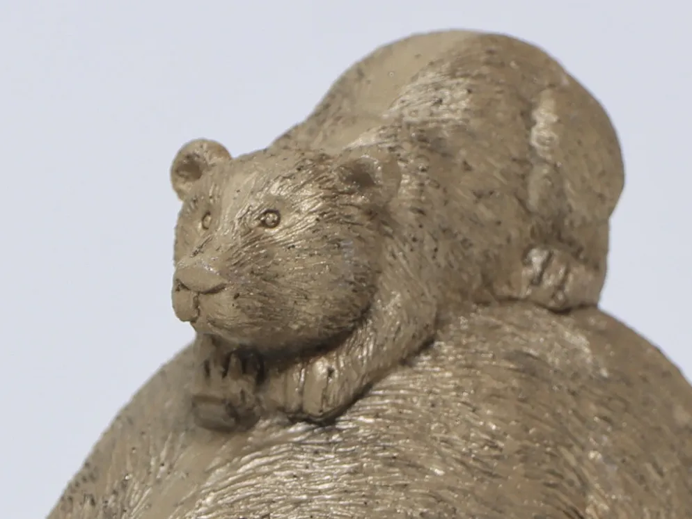 FIGURA OSO POLAR/CRIA C DORADO