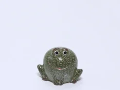 FIGURA PORCELANA RANA VERDE B