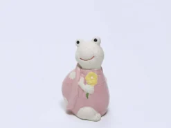 FIGURA TORTUGA 12CM ROSA