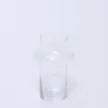 FLORERO CRISTAL BURBUJA 8X18