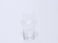 FLORERO CRISTAL BURBUJA 8X18
