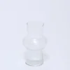 FLORERO CRISTAL BURBUJA 8X20