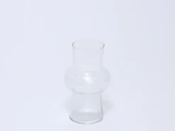 FLORERO CRISTAL BURBUJA 8X20