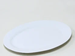 FUENTE OVAL BLANCA 30X22CM