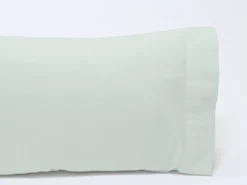 FUNDA ALMOHADA BASIC AGUA MARINA 100% ALGODON