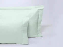FUNDA ALMOHADA BASIC AGUA MARINA 100% ALGODON