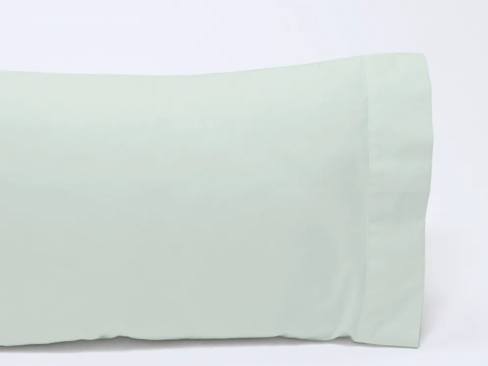 FUNDA ALMOHADA BASIC AGUA MARINA 50/50