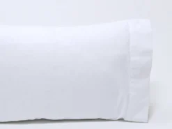 FUNDA ALMOHADA BASIC BLANCO 100% ALGODON