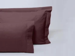 FUNDA ALMOHADA BURDEOS 50/50