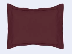 FUNDA ALMOHADA BURDEOS 50/50