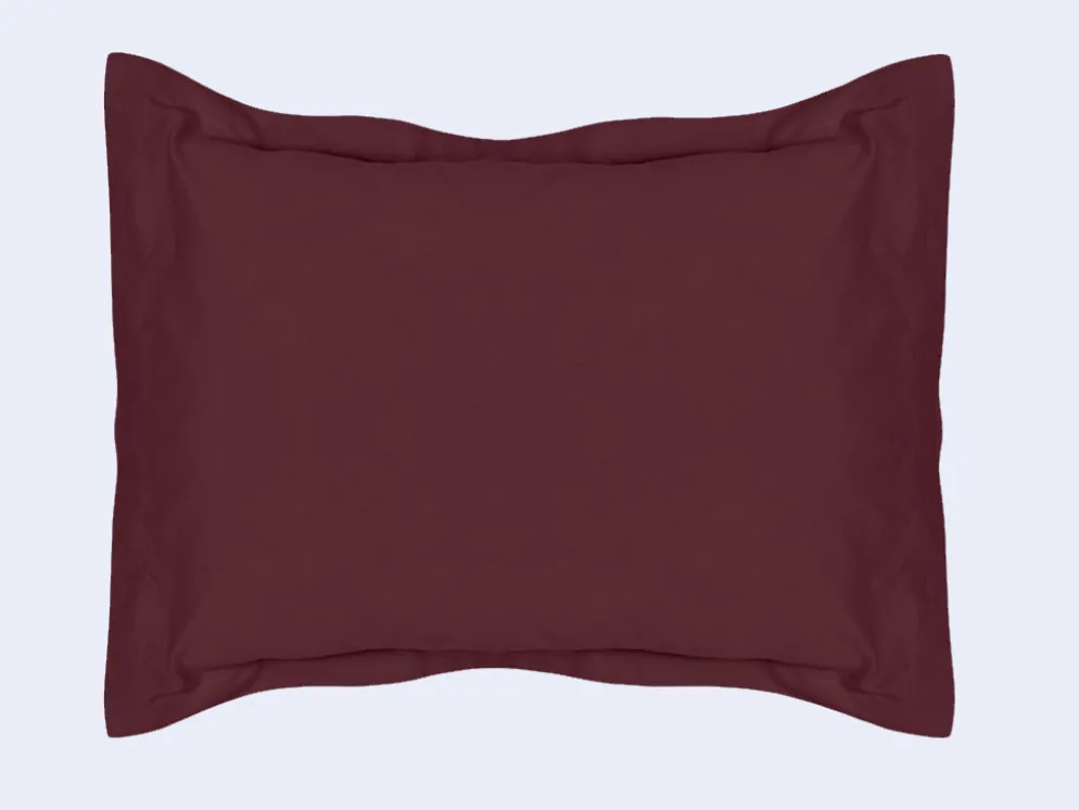 FUNDA ALMOHADA BURDEOS 50/50