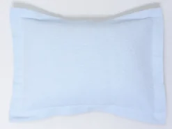 FUNDA COJIN CANELADO 50X70 AZUL
