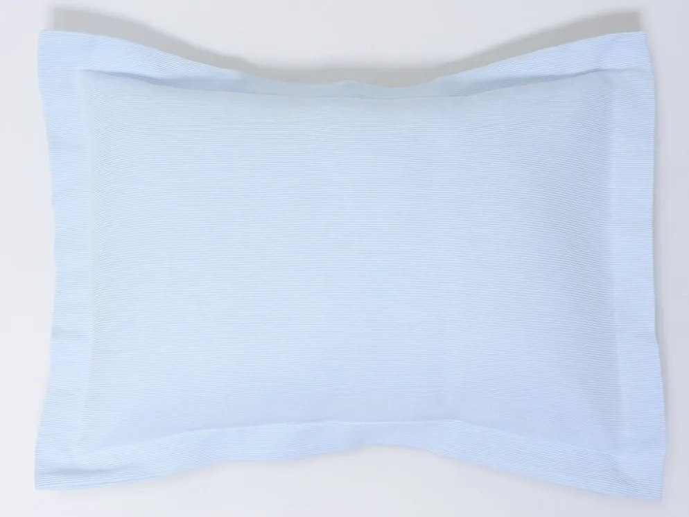 FUNDA COJIN CANELADO 50X70 AZUL