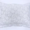 FUNDA COJIN FLORA GRIS 50X70