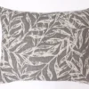 FUNDA COJIN GRIS HOJAS OTOÑO 50×70