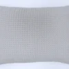 FUNDA COJIN WAFFLE GRIS 50X70