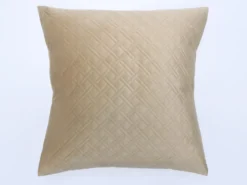 FUNDA DE COJIN TERCIOPELO 50X50 BEIGE