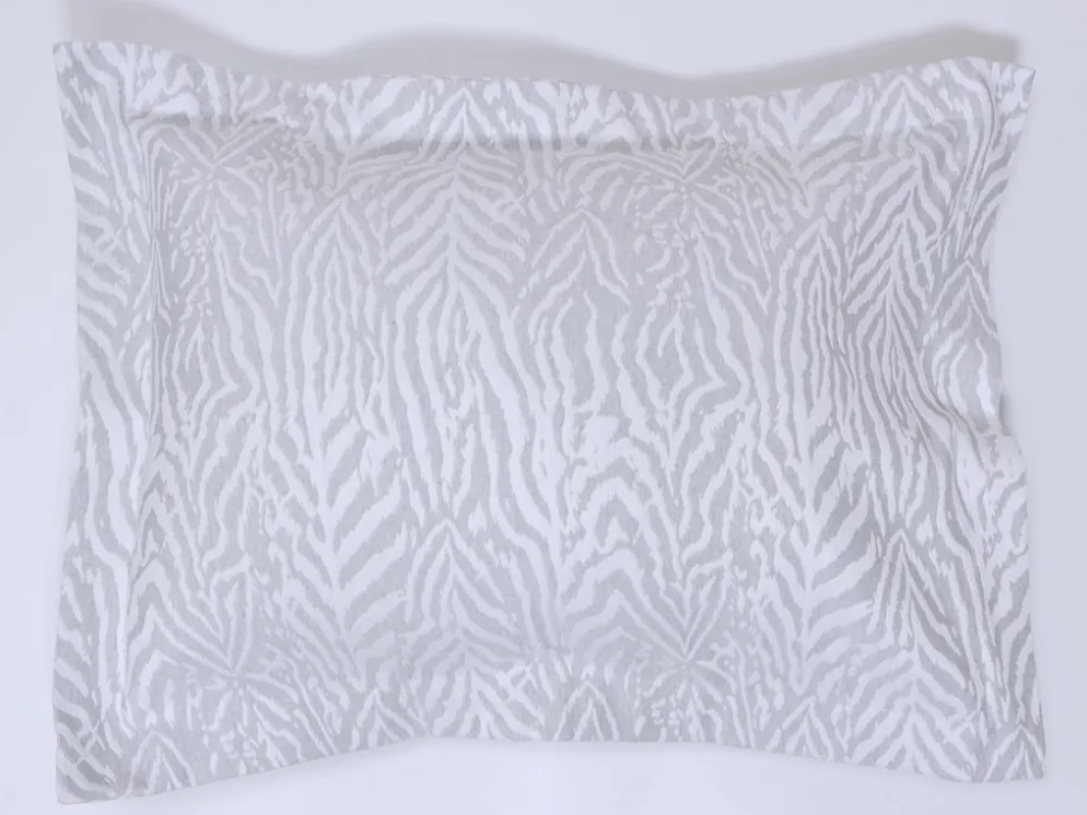 FUNDA DE COJIN ZEBRA GRIS 50X70