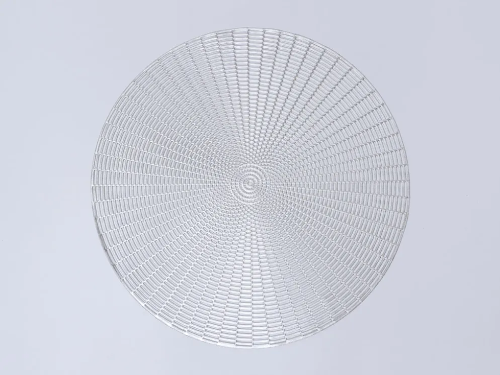 INDIVIDUAL PLATEADO C Ø40CM