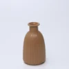 JARRON CERAMICA NARANJA Ø7X24XØ12CM