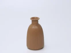 JARRON CERAMICA NARANJA Ø7X24XØ12CM