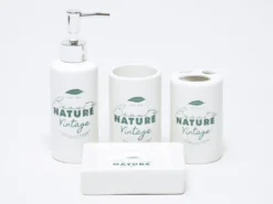 JGO BAÑO 4PZS NATURE VINTAGE