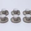 JUEGO CAFE 6 TAZAS CAMEL 9CL