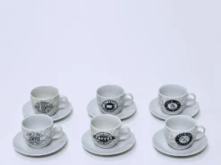 JUEGO CAFE 6 TAZAS VINTAGE 9CL