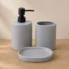 JUEGO DE BAÑO 3 PCS TOPO