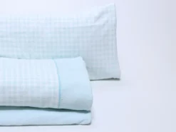 JUEGO SÁBANAS CORALINA VICHY VERDE