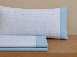 JUEGO SÁBANAS TURCIA AZUL