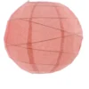LAMPARA PAPEL KAEM ROJA 25 CM